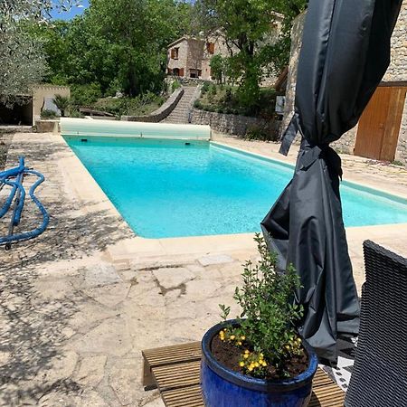 Font Nouvelle Maison De Charme Drome Provencale, 6 Ou 10 Personnes Avec Piscine Plaisians Eksteriør bilde