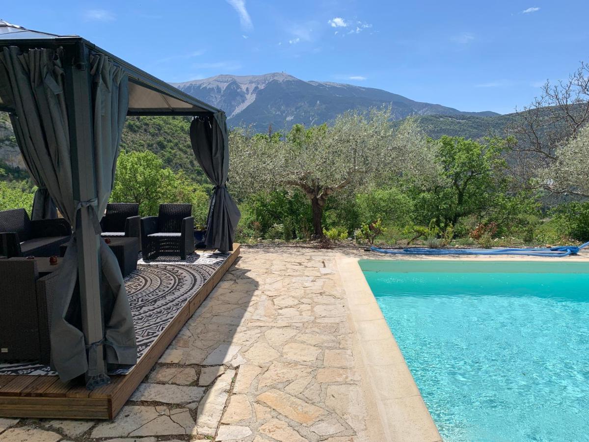 Font Nouvelle Maison De Charme Drome Provencale, 6 Ou 10 Personnes Avec Piscine Plaisians Eksteriør bilde