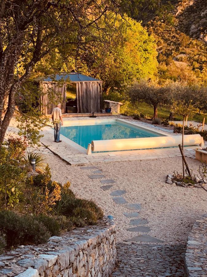Font Nouvelle Maison De Charme Drome Provencale, 6 Ou 10 Personnes Avec Piscine Plaisians Eksteriør bilde