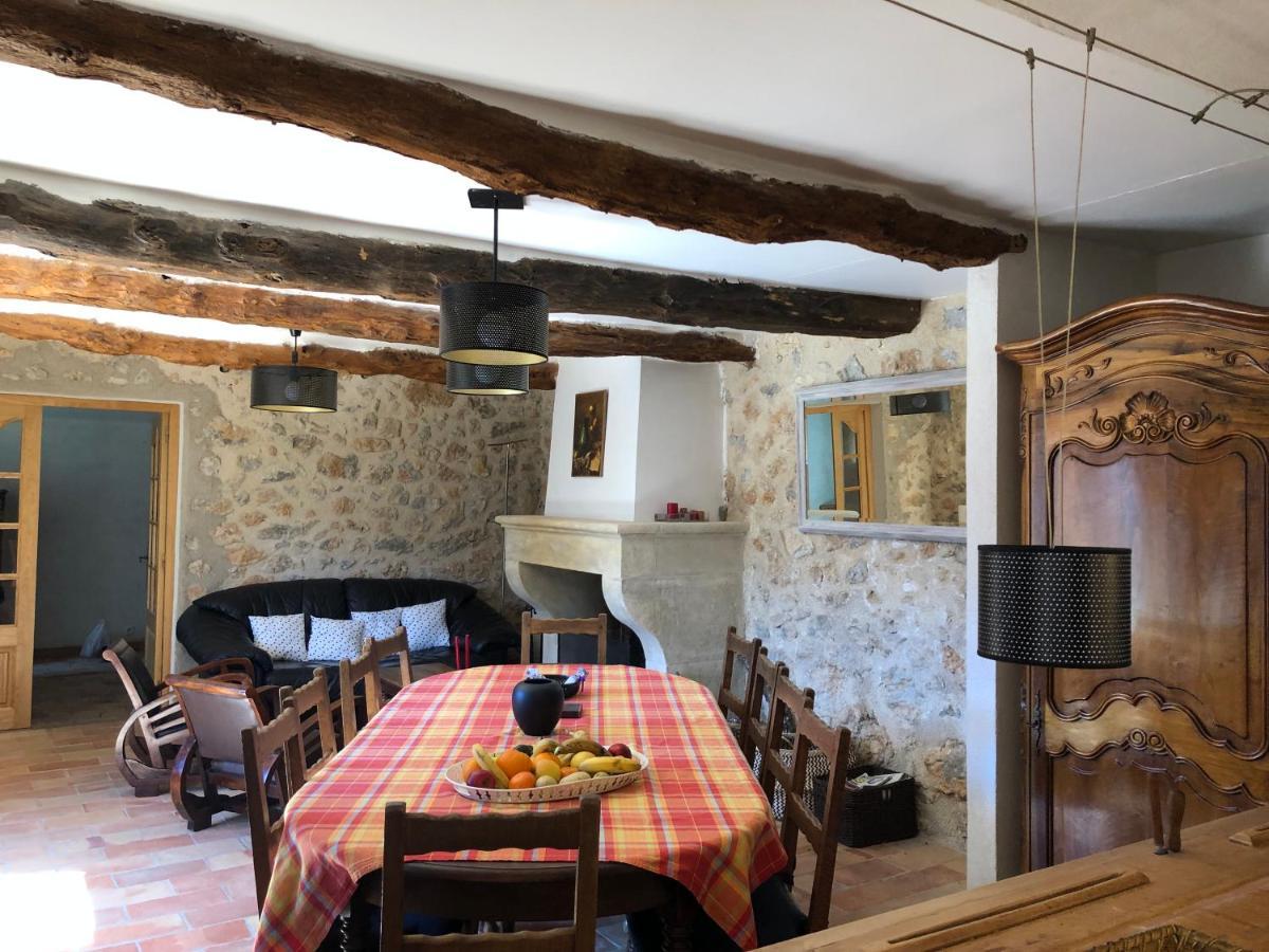 Font Nouvelle Maison De Charme Drome Provencale, 6 Ou 10 Personnes Avec Piscine Plaisians Eksteriør bilde