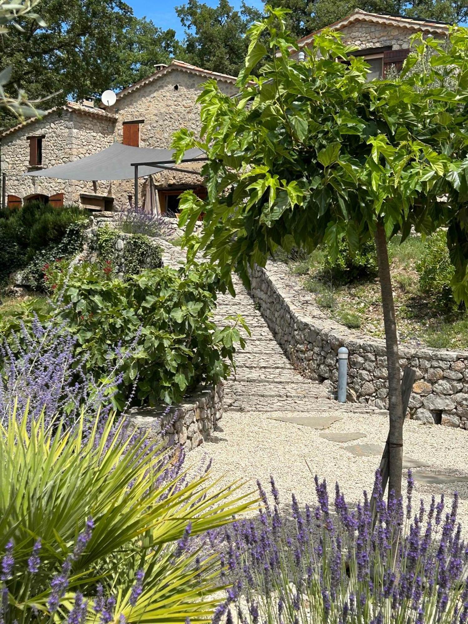 Font Nouvelle Maison De Charme Drome Provencale, 6 Ou 10 Personnes Avec Piscine Plaisians Eksteriør bilde